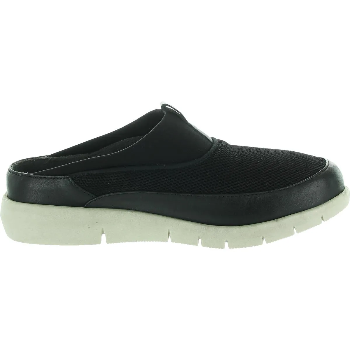 Womens Padded Insole Leather Mules
