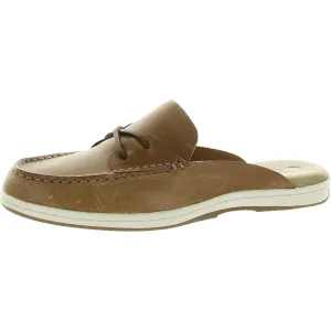 Womens Padded Insole Leather Mules