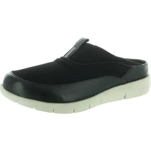 Womens Padded Insole Leather Mules