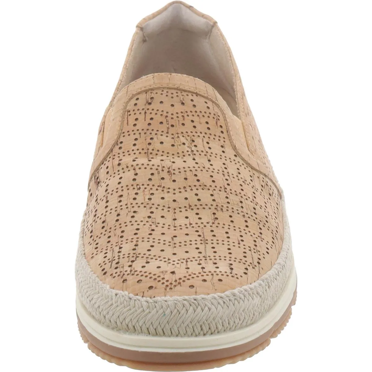Womens Padded Insole Slip On Slip-On Sneakers