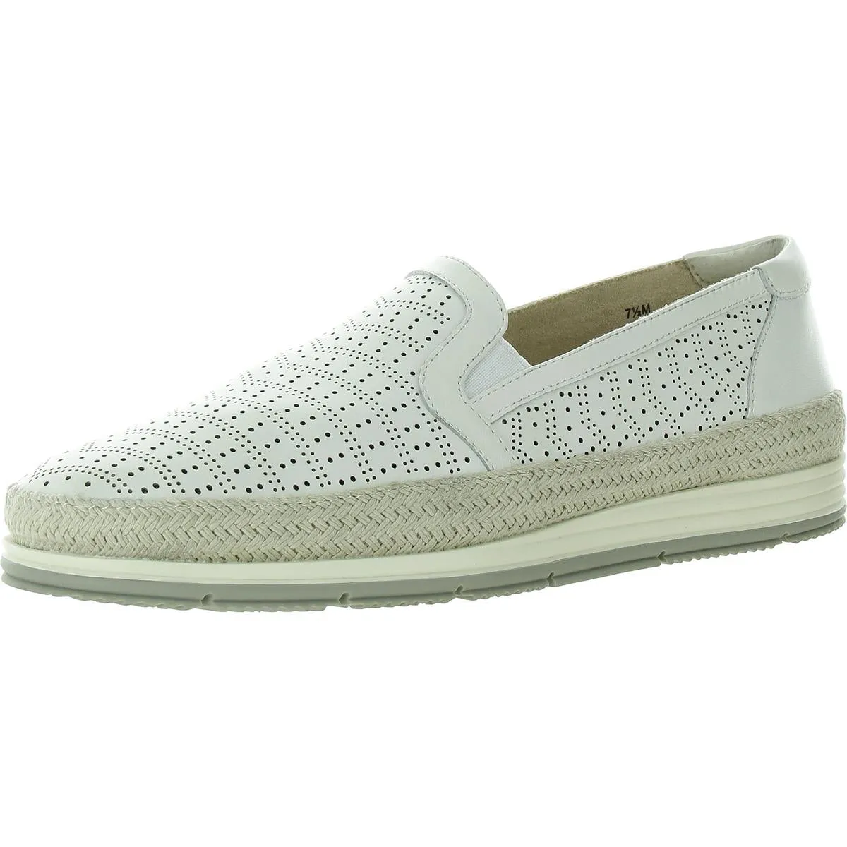 Womens Padded Insole Slip On Slip-On Sneakers