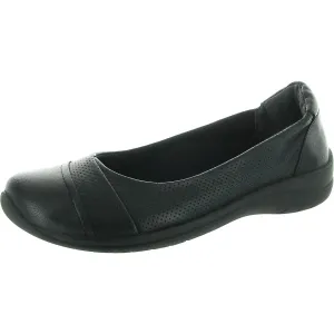 Womens Perforated Flat Shoes