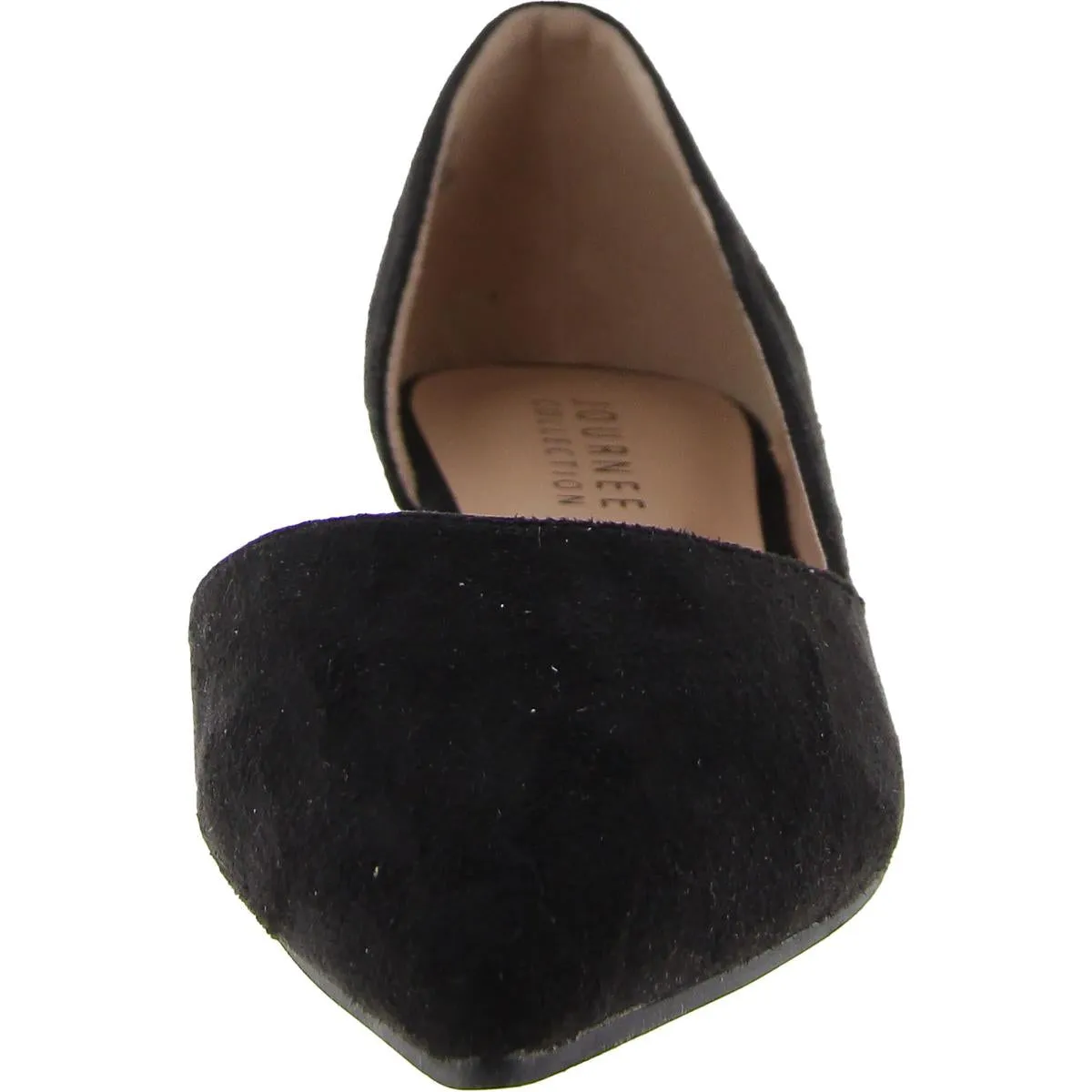Womens Pointed Toe Open Side D'Orsay