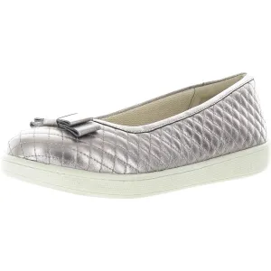Womens Quilted Flat Shoes
