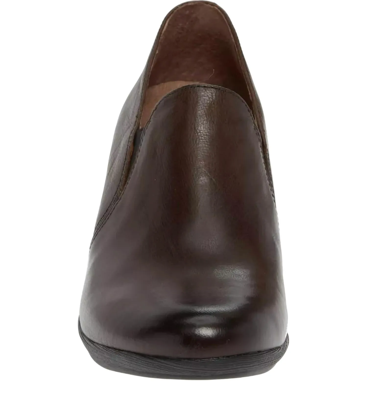 Women's Robin Burnished Calf Shoes In Chocolate
