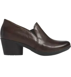 Women's Robin Burnished Calf Shoes In Chocolate