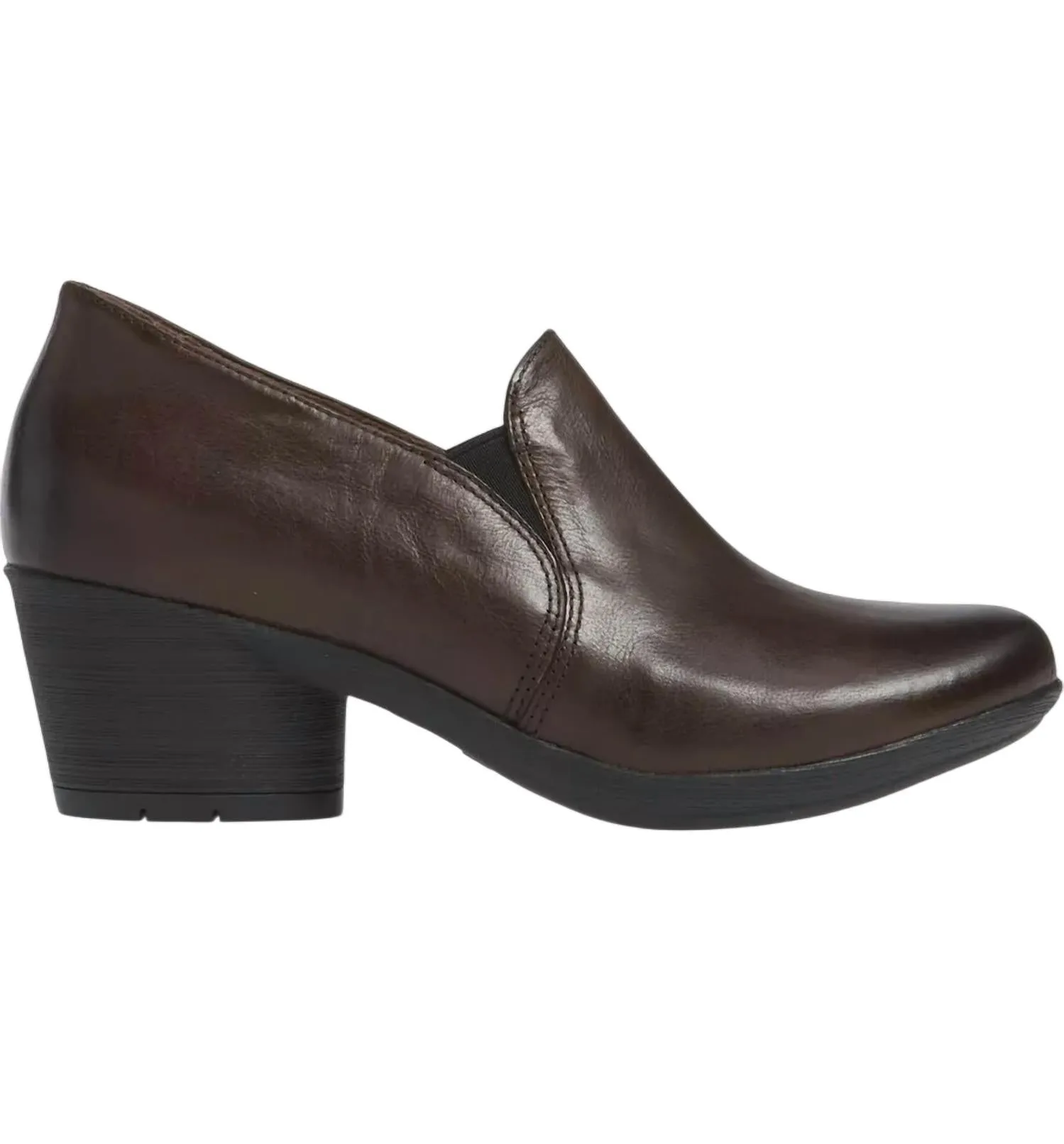 Women's Robin Burnished Calf Shoes In Chocolate