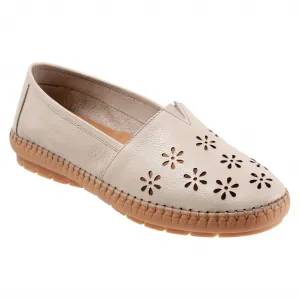 Women's Rosie Leather Slip-On Shoes In Ivory