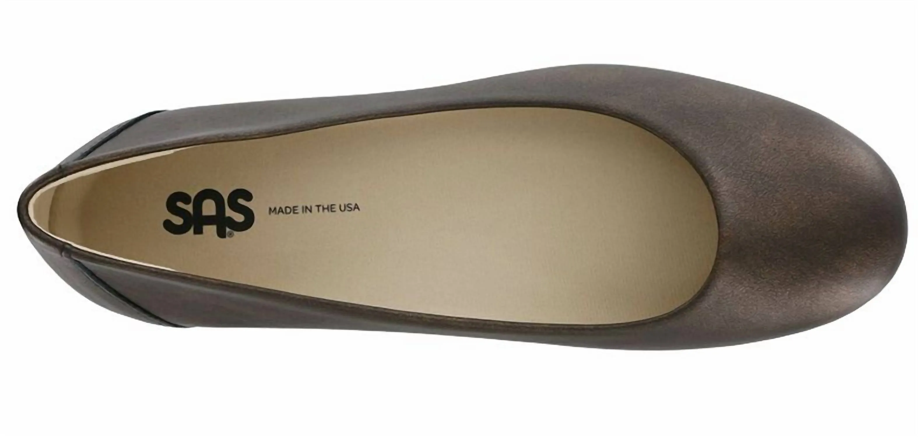 Women's Scenic Ballet Flat In Bronze