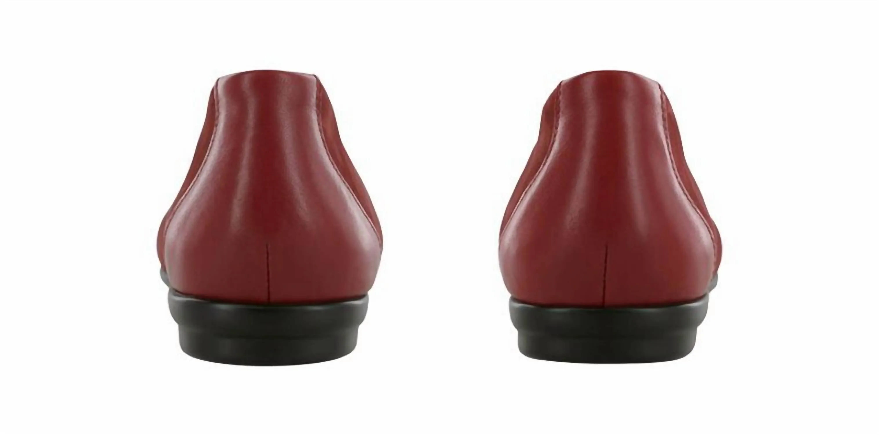 Women's Scenic Ballet Flat In Red