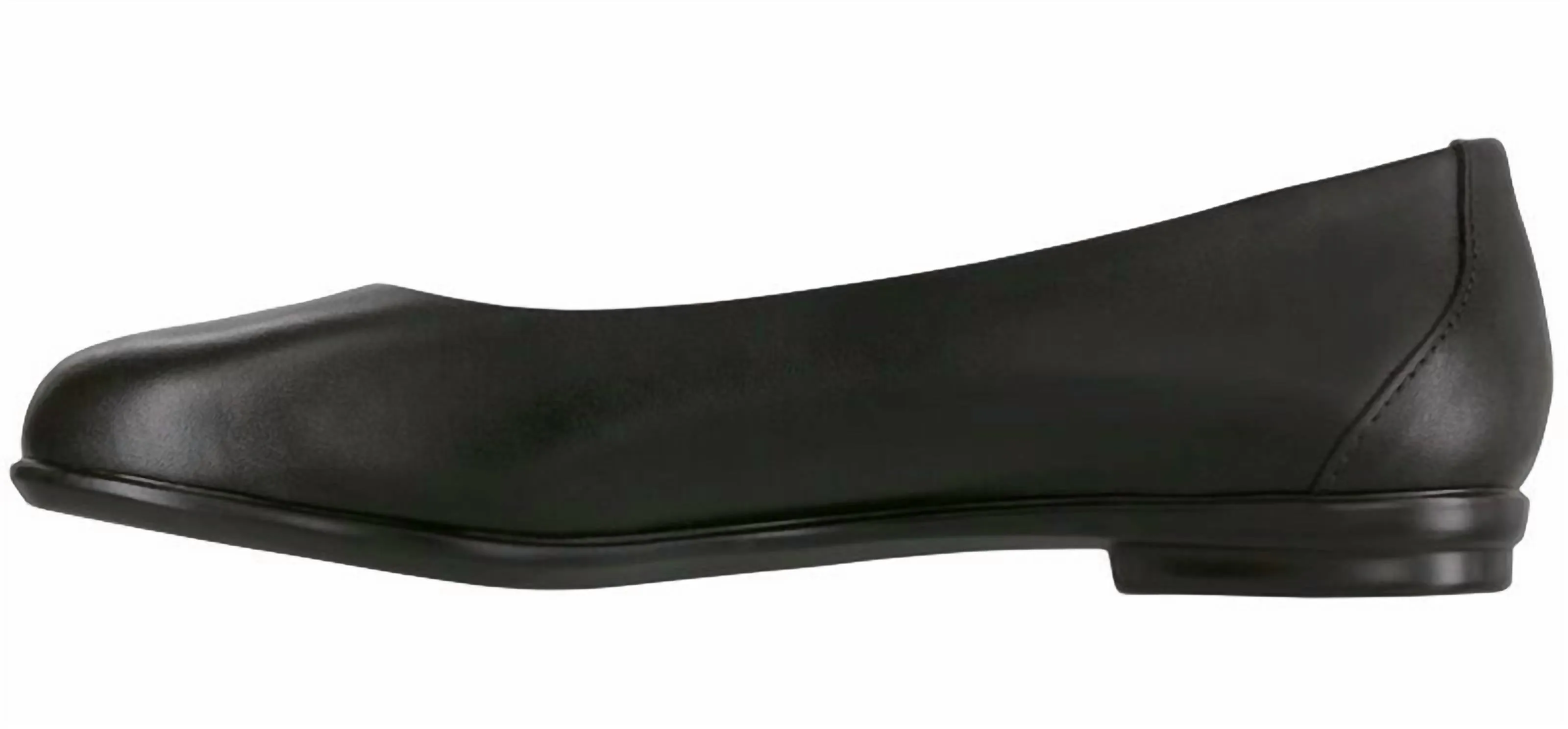 Women's Scenic Ballet Flat Shoes Double Wide In Black