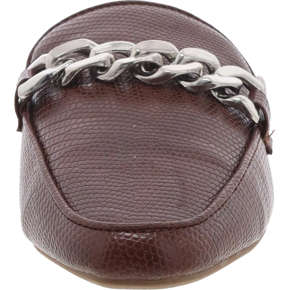 Womens Snake Print Man Made Mules