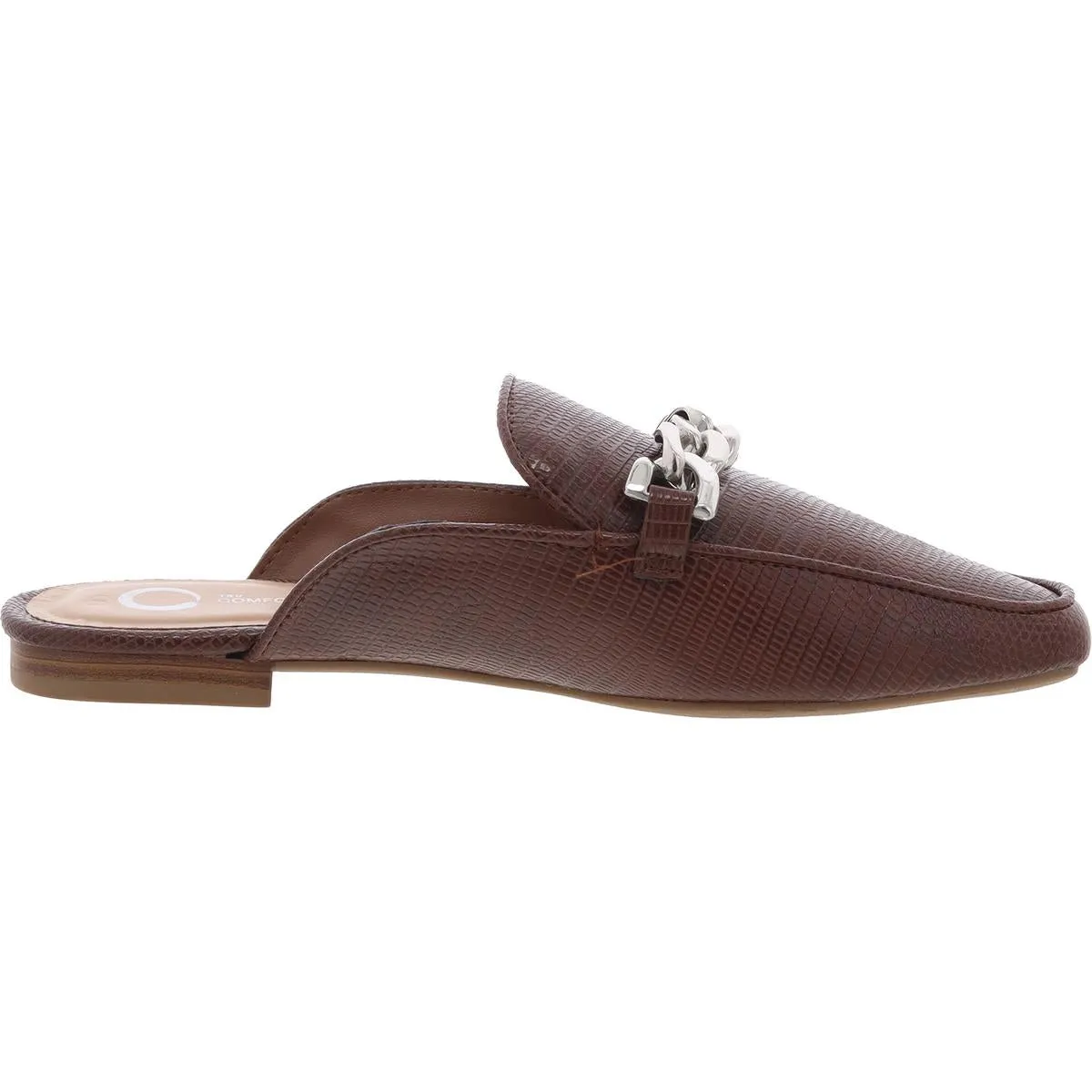 Womens Snake Print Man Made Mules