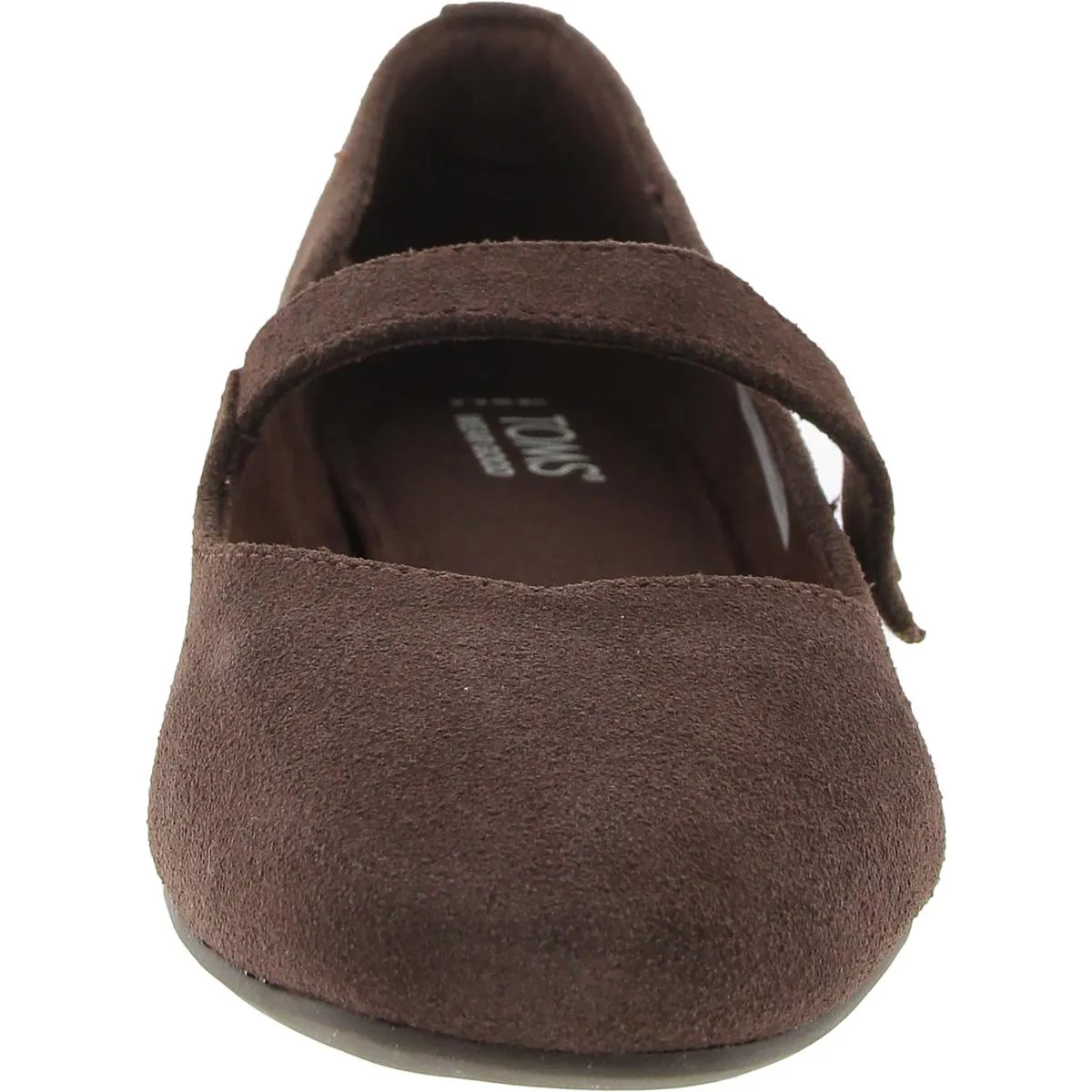 Womens Solid Leather Ballet Flats