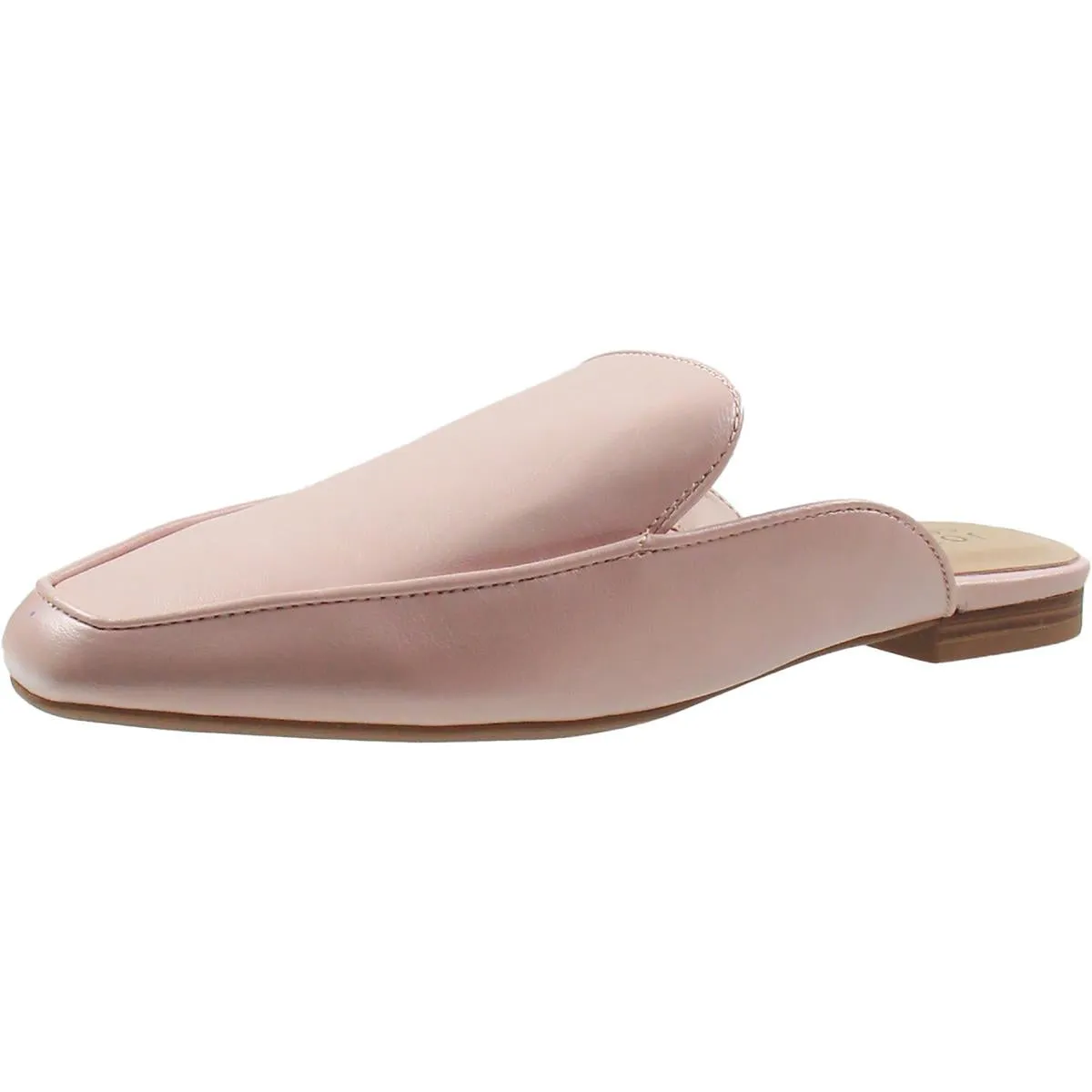 Womens Solid Man Made Mules