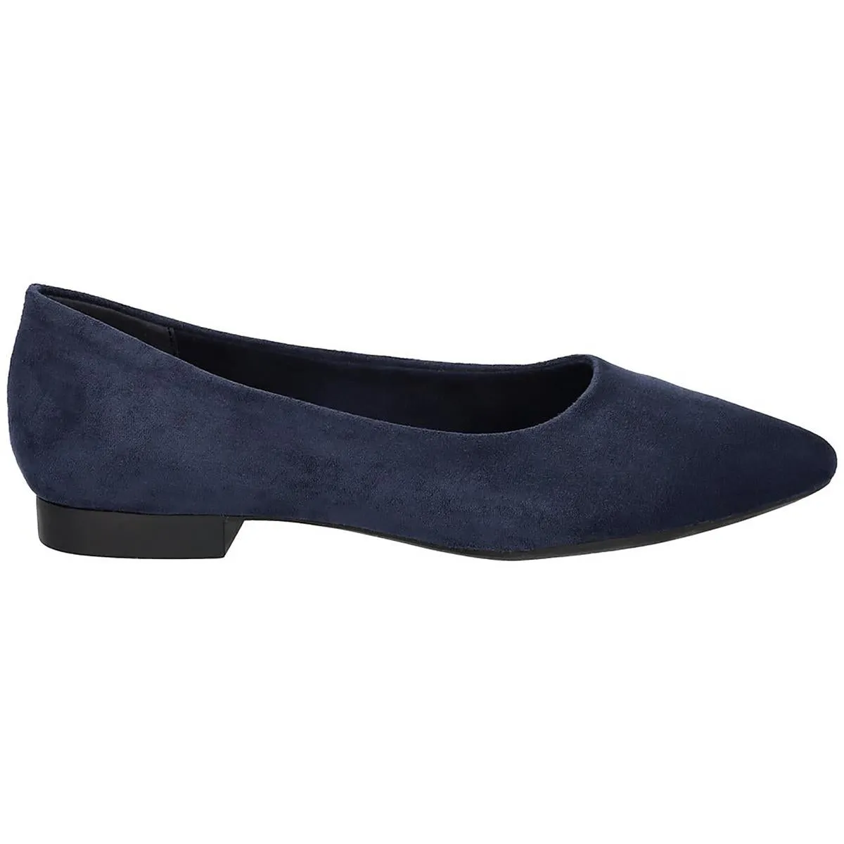 Womens Solid Manmade Flat Shoes