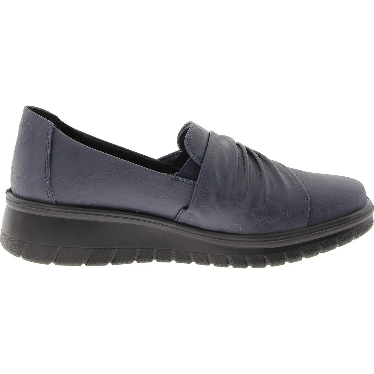 Womens Solid Manmade Loafers