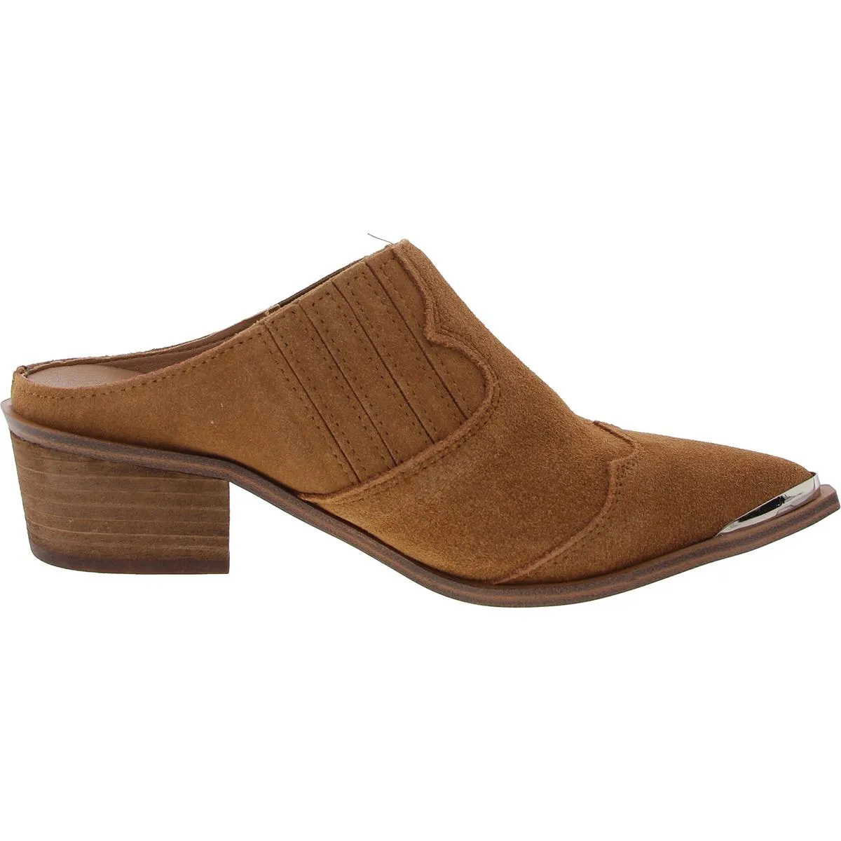 Womens Solid Mules