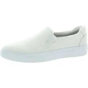Womens Solid Slip-On Sneakers