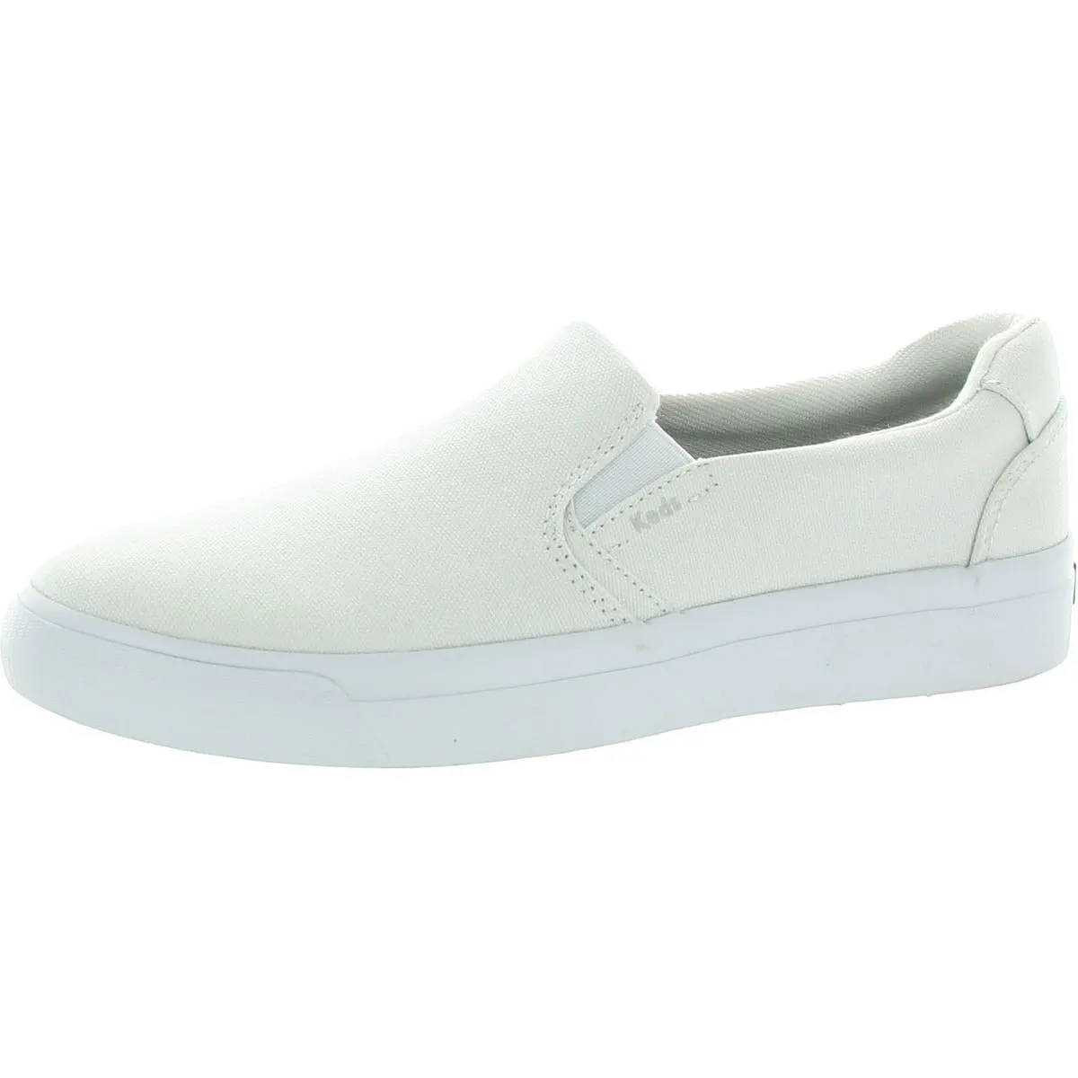 Womens Solid Slip-On Sneakers