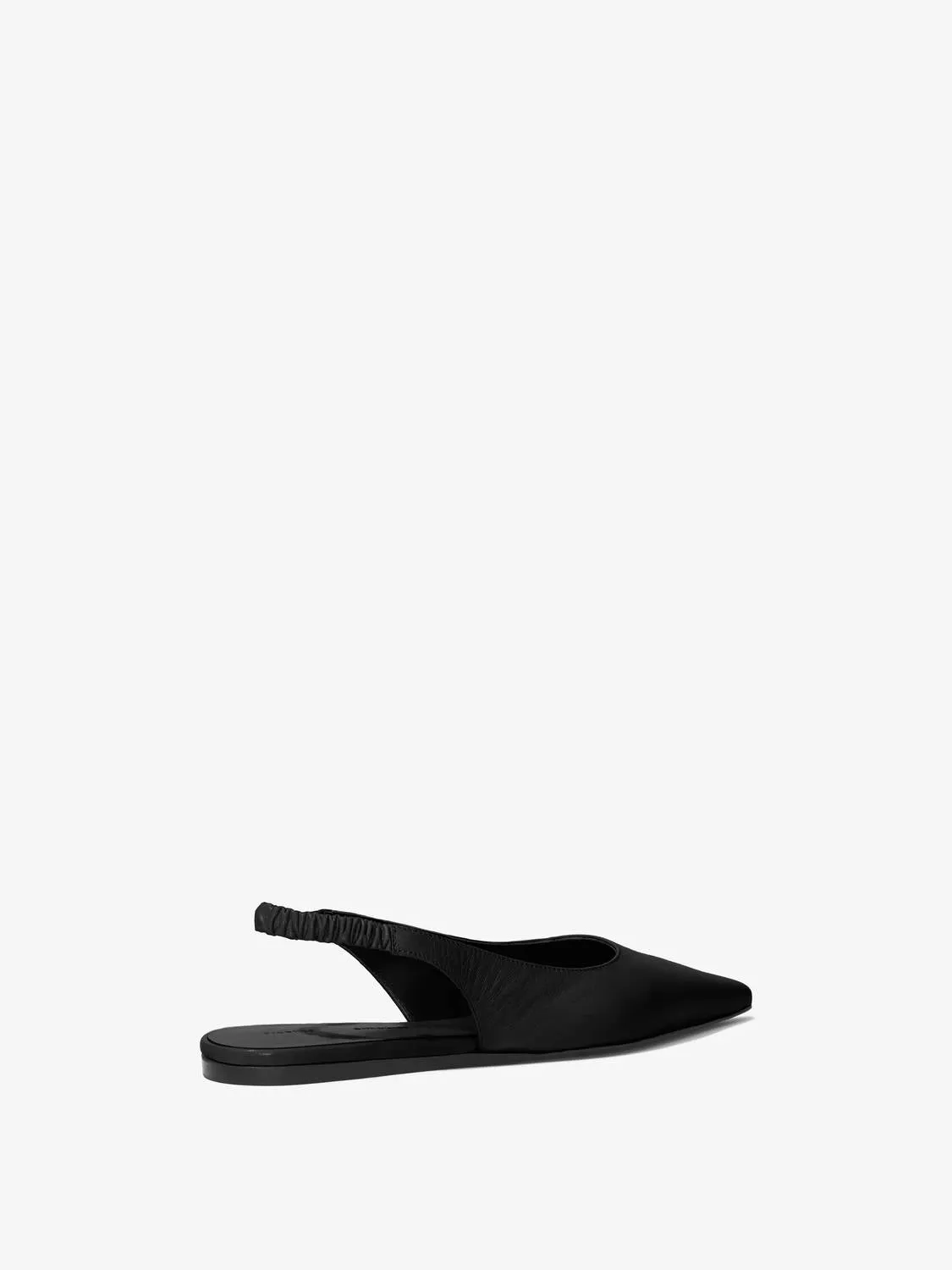 Women's Spike Slingback Flats In Black