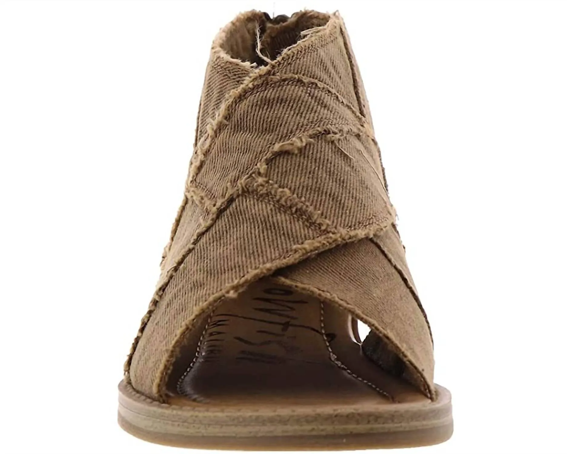 Women's Twill Sandal In Earth Dye Wash Twill