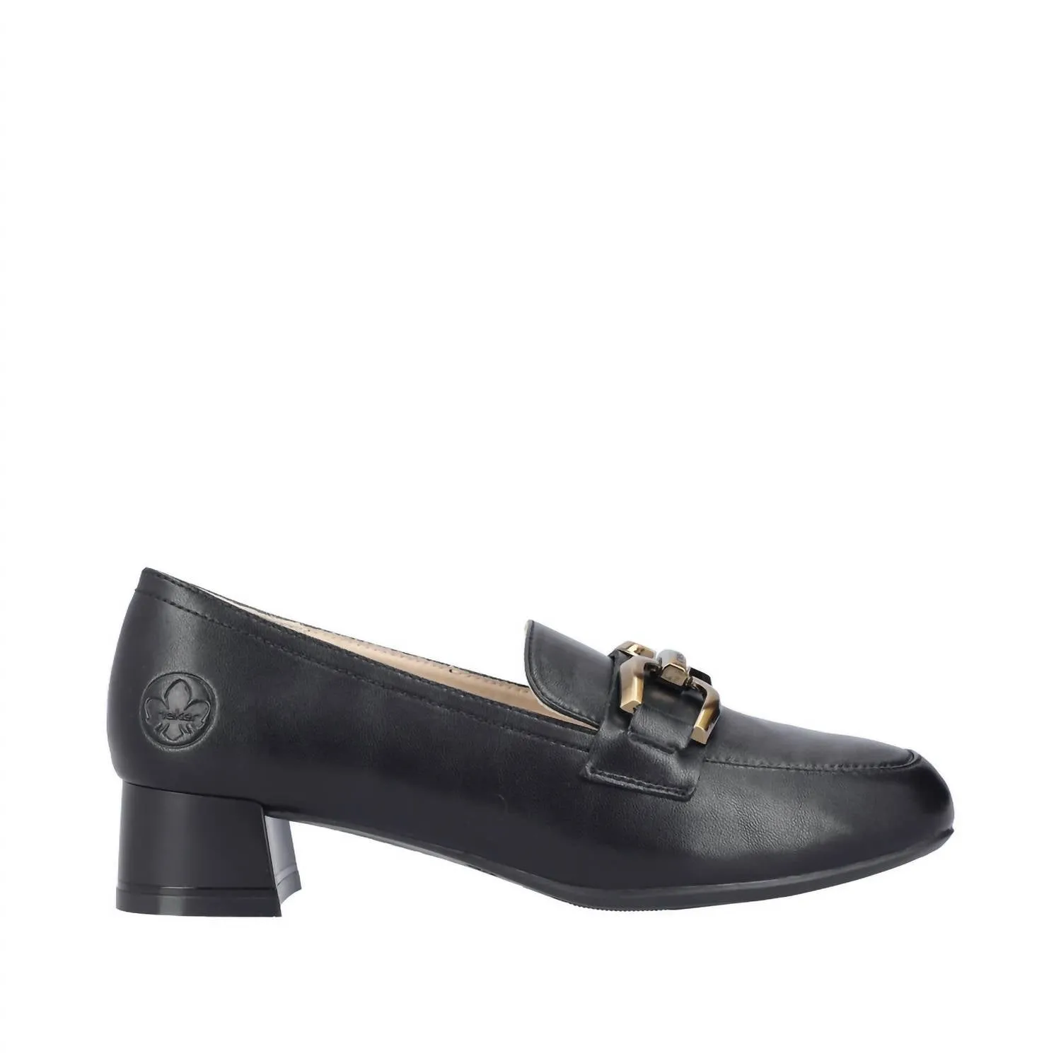 Women's Violet 52 Heeled Loafer In Black
