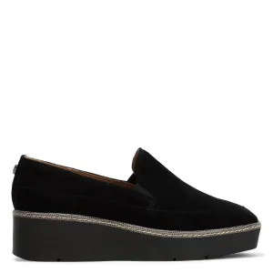 Women's Wallis Loafer In Black Suede