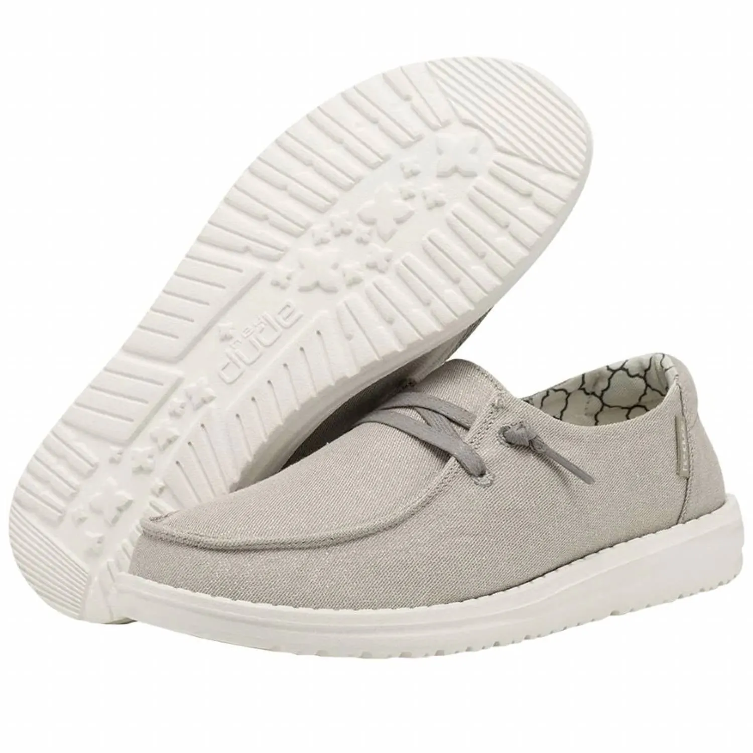 Women's Wendy Sparkling Slip On Shoes In Pearl Grey