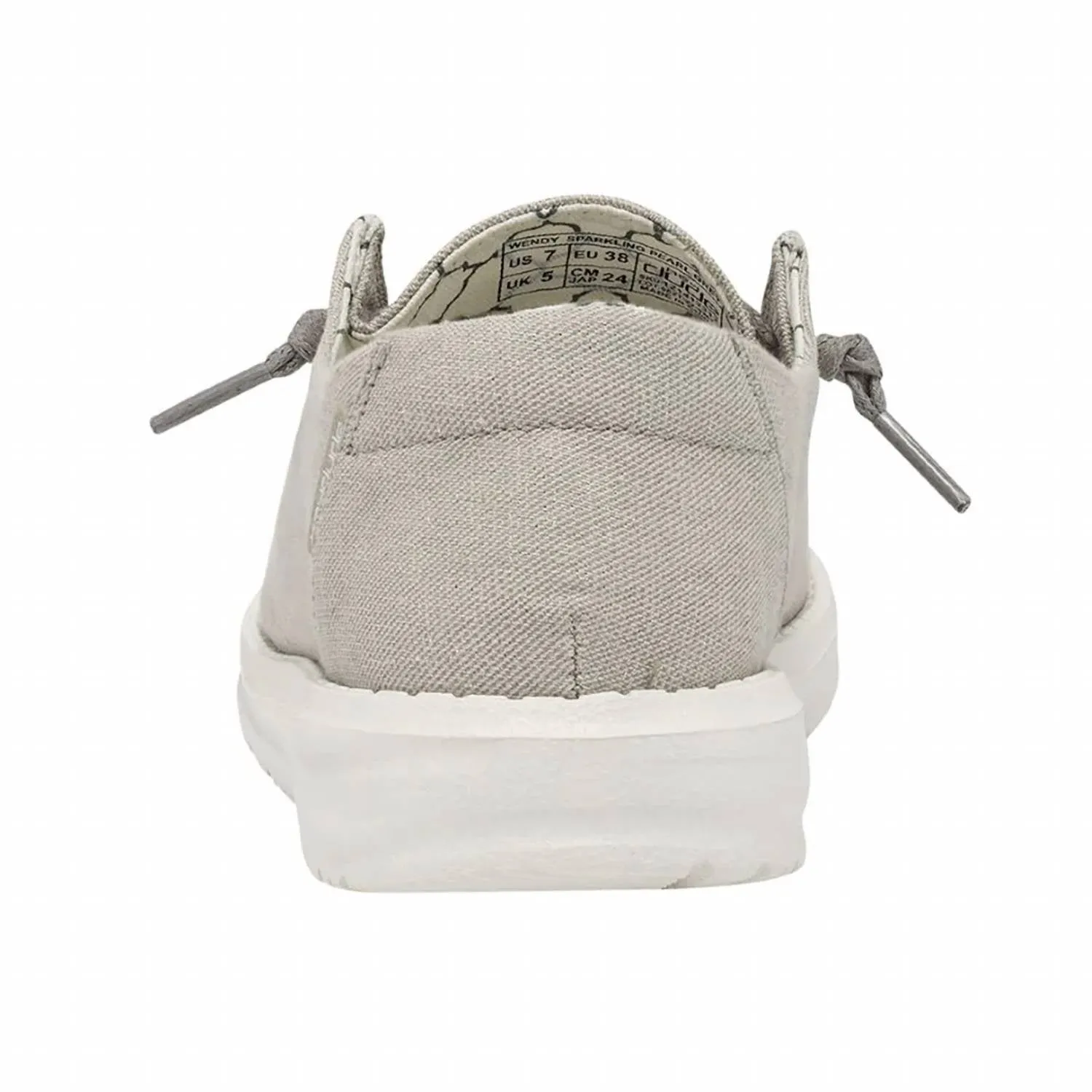 Women's Wendy Sparkling Slip On Shoes In Pearl Grey