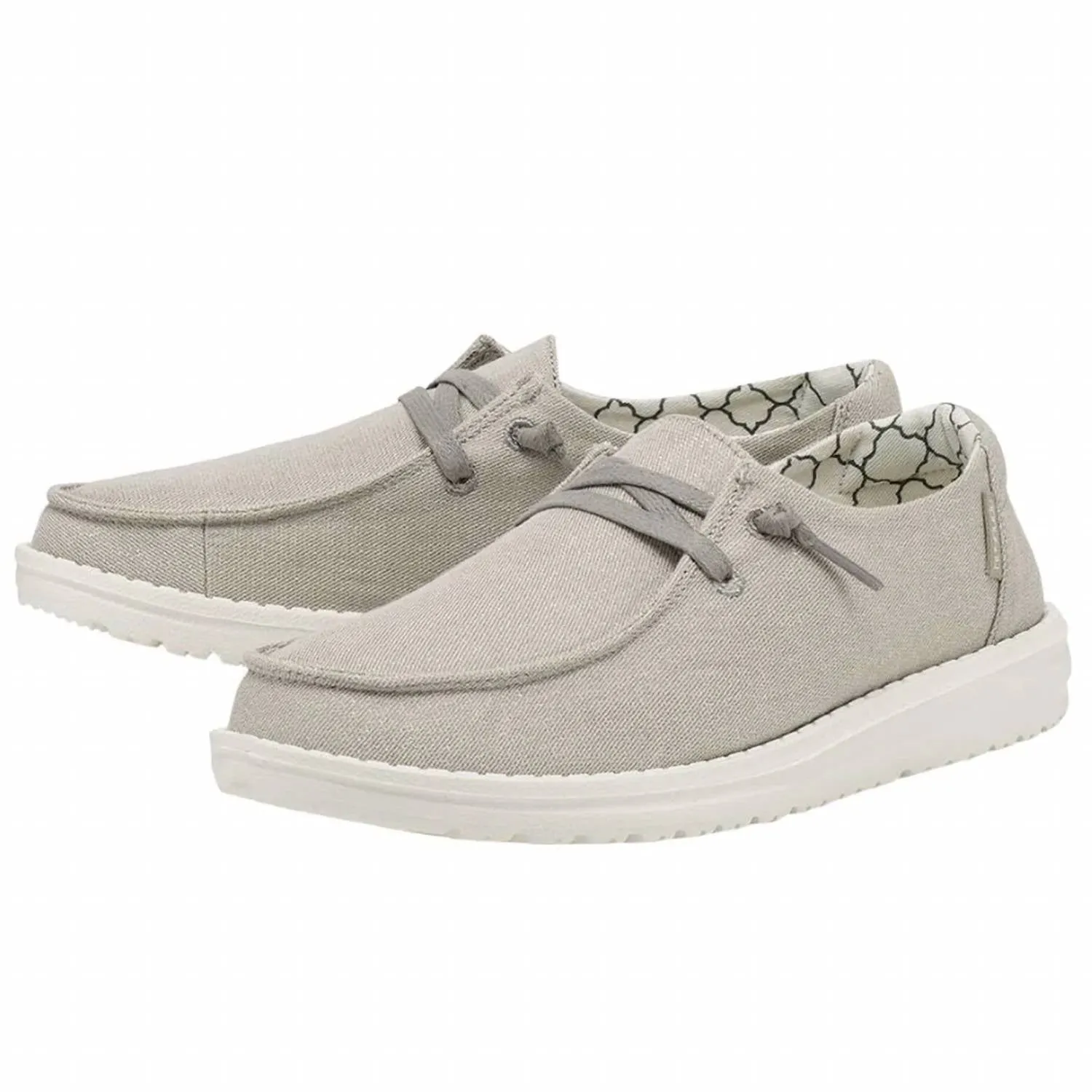 Women's Wendy Sparkling Slip On Shoes In Pearl Grey