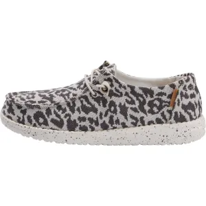 Women's Wendy Woven Slip On Shoes In Cheetah Grey