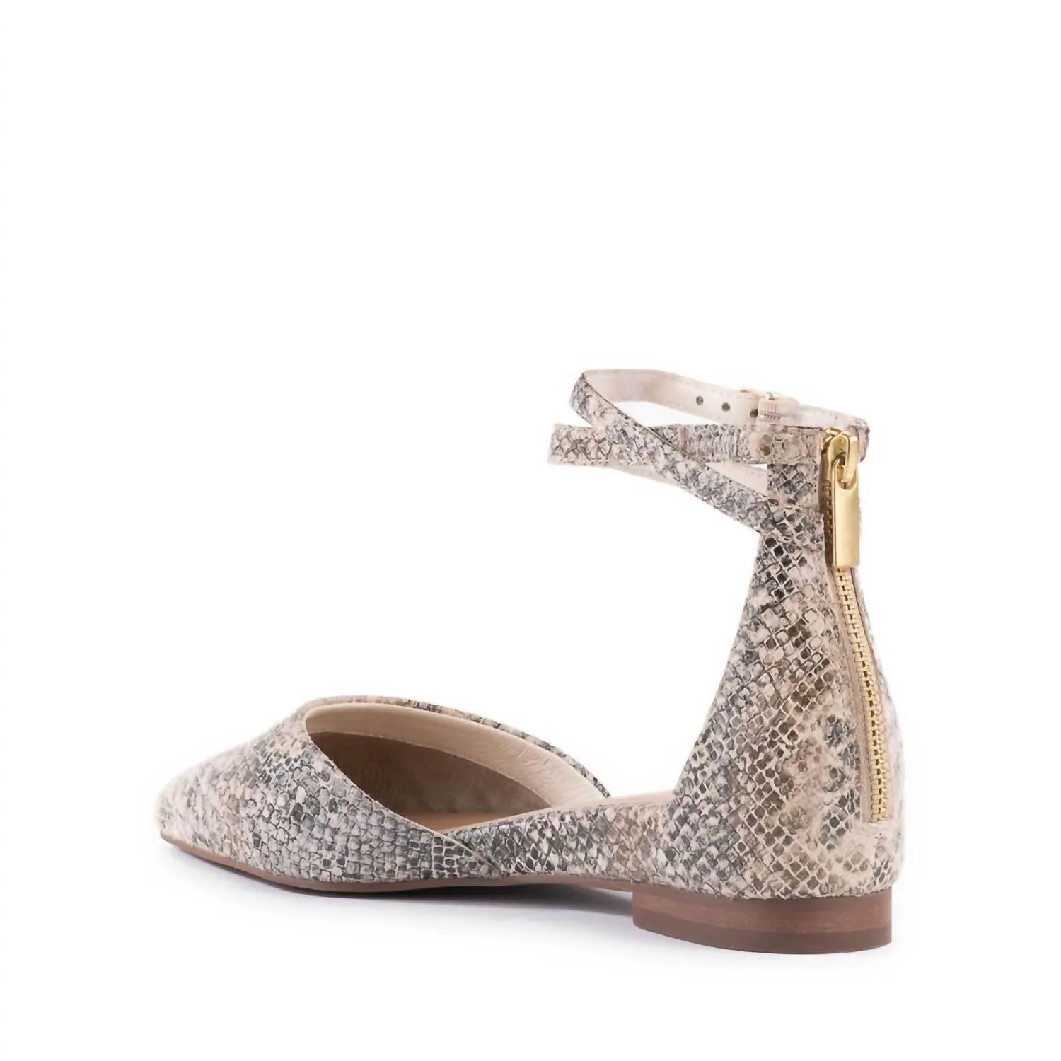 Women's What A Girl Wants Flat In Beige Exotic