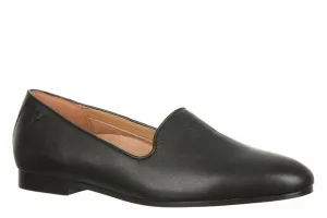 Women's Willa Slip On Flat In Black Leather