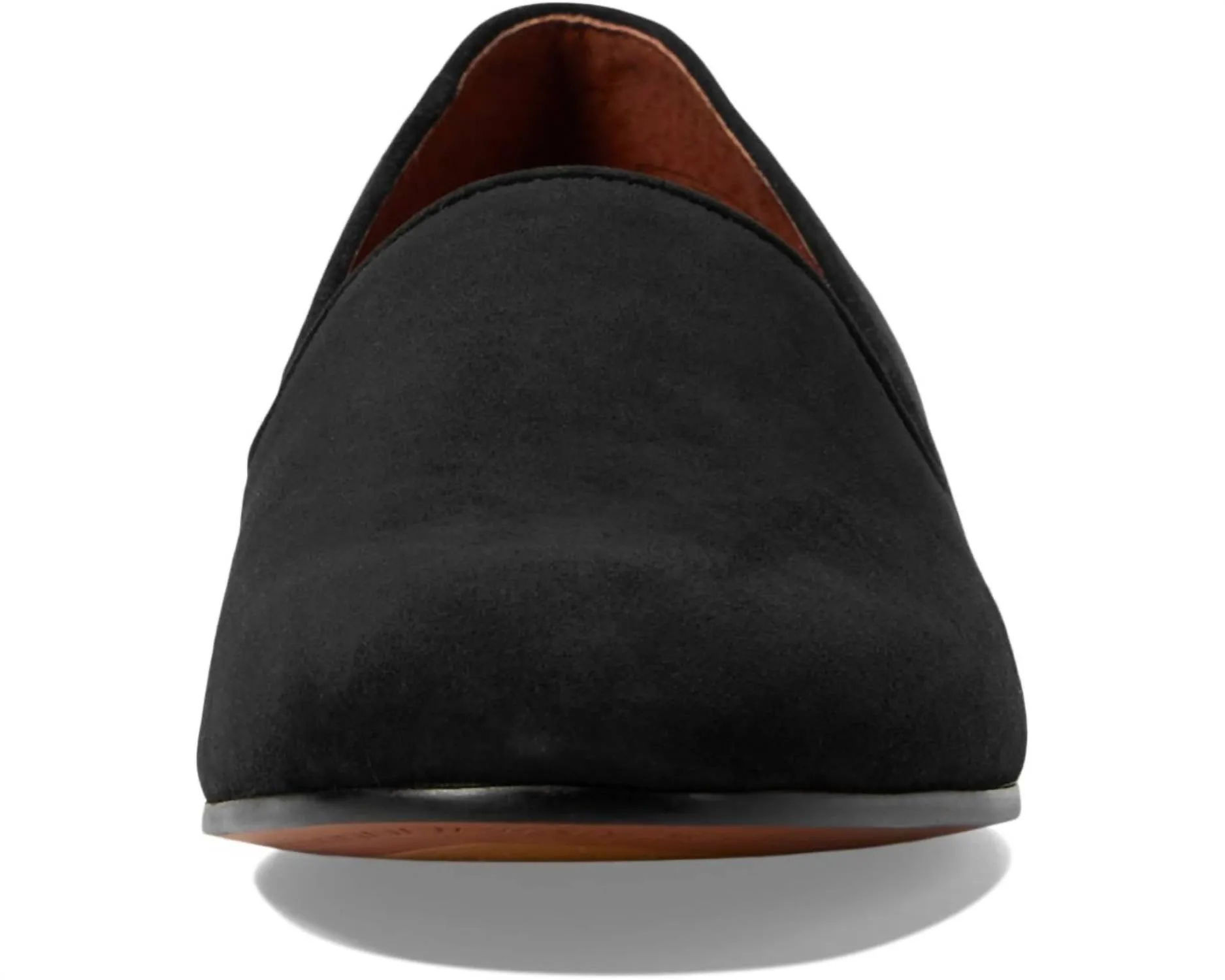 Women's Willa Slip On Flat In Black Suede