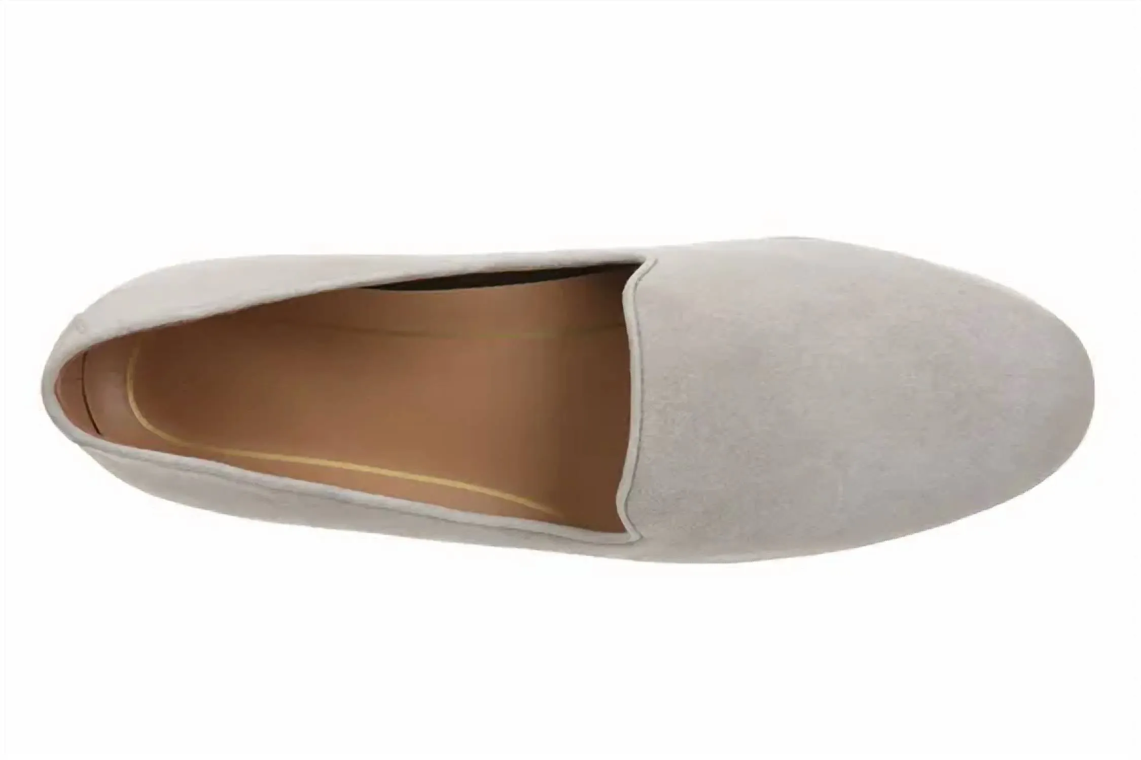 Women's Willa Slip On Flat In Dark Taupe Suede