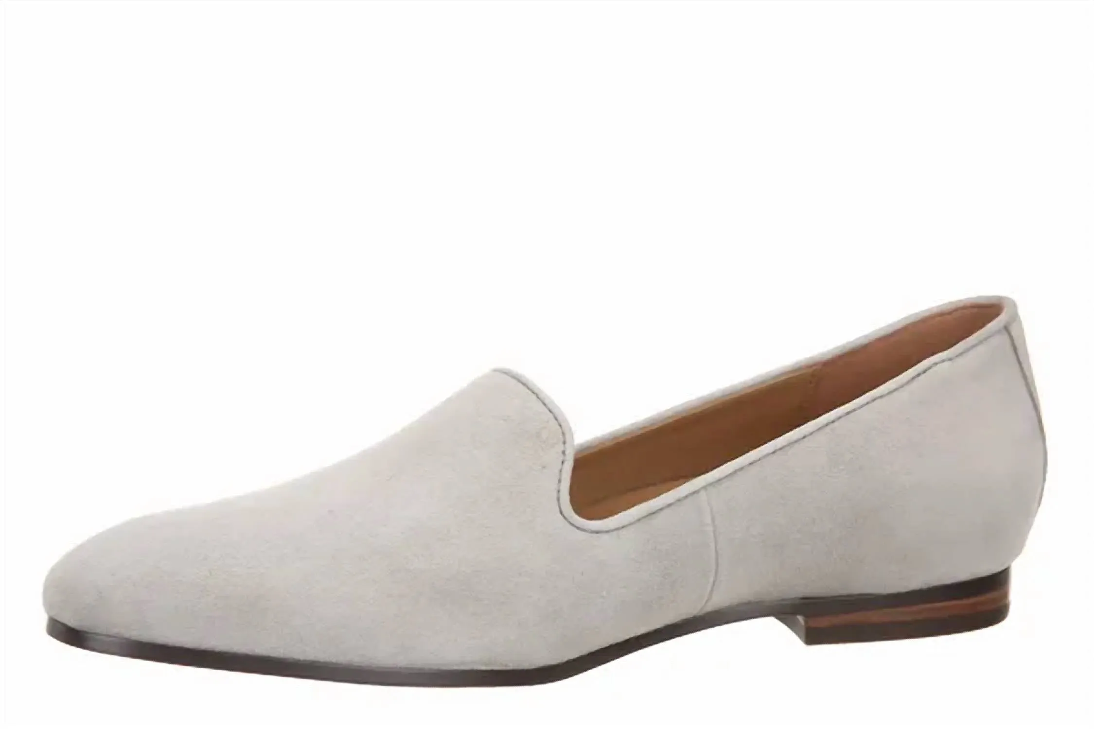 Women's Willa Slip On Flat In Dark Taupe Suede