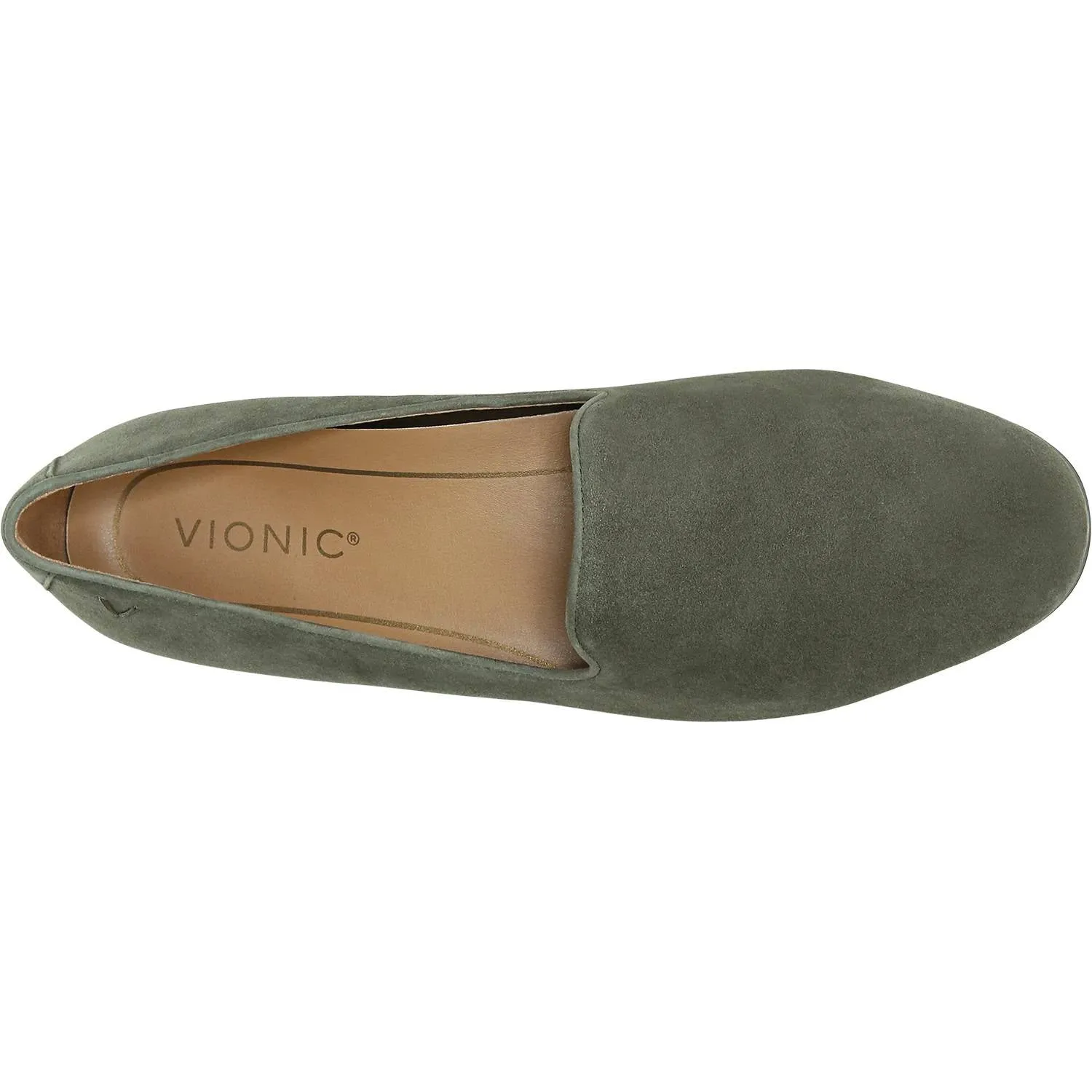 Women's Willa Slip Ons In Olive Suede