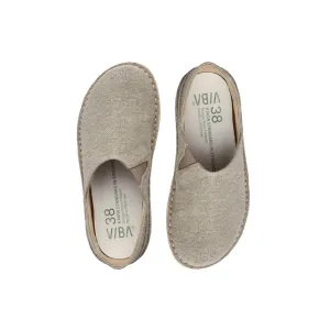 Women's Zuma Linen Shoe In Sand Dollar