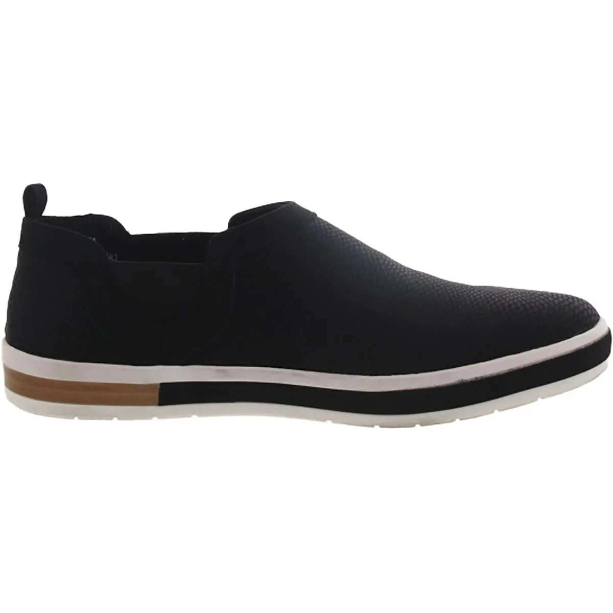 Wrenley Womens Faux Leather Casual Flat Shoes