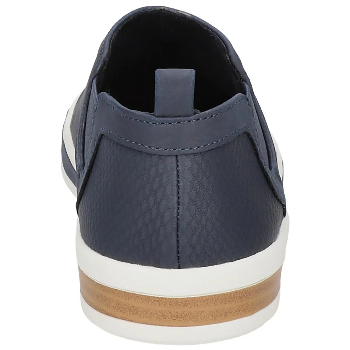Wrenley Womens Faux Leather Casual Flat Shoes