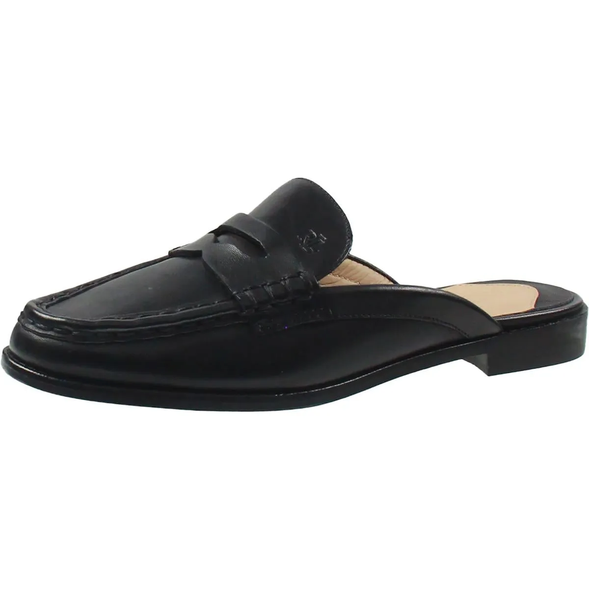 Wynnie Mule Womens Solid Leather Loafers