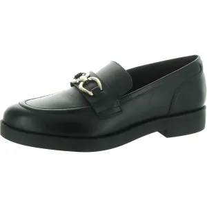 YEMERY Womens Cushioned Footbed Leather Loafers