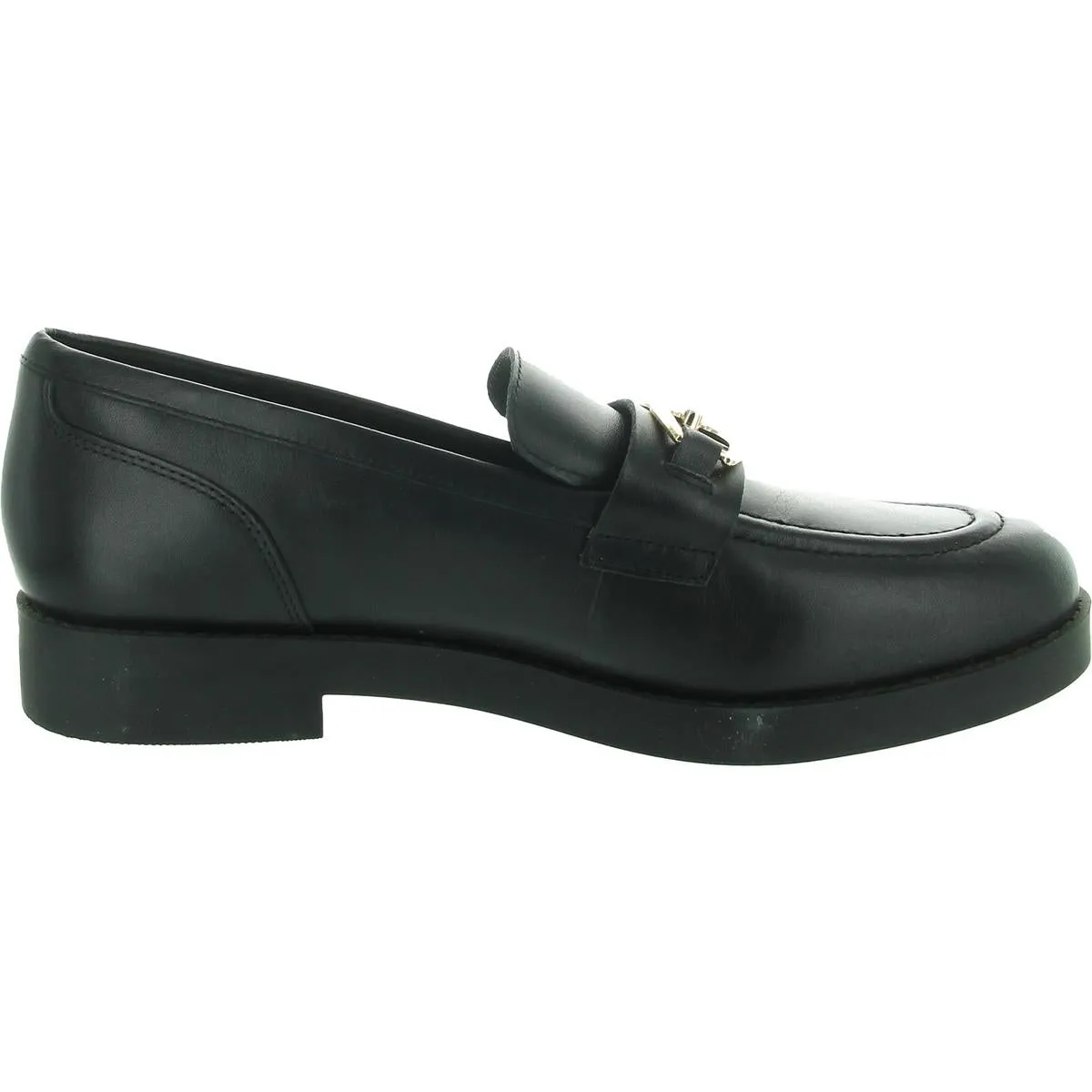 YEMERY Womens Cushioned Footbed Leather Loafers